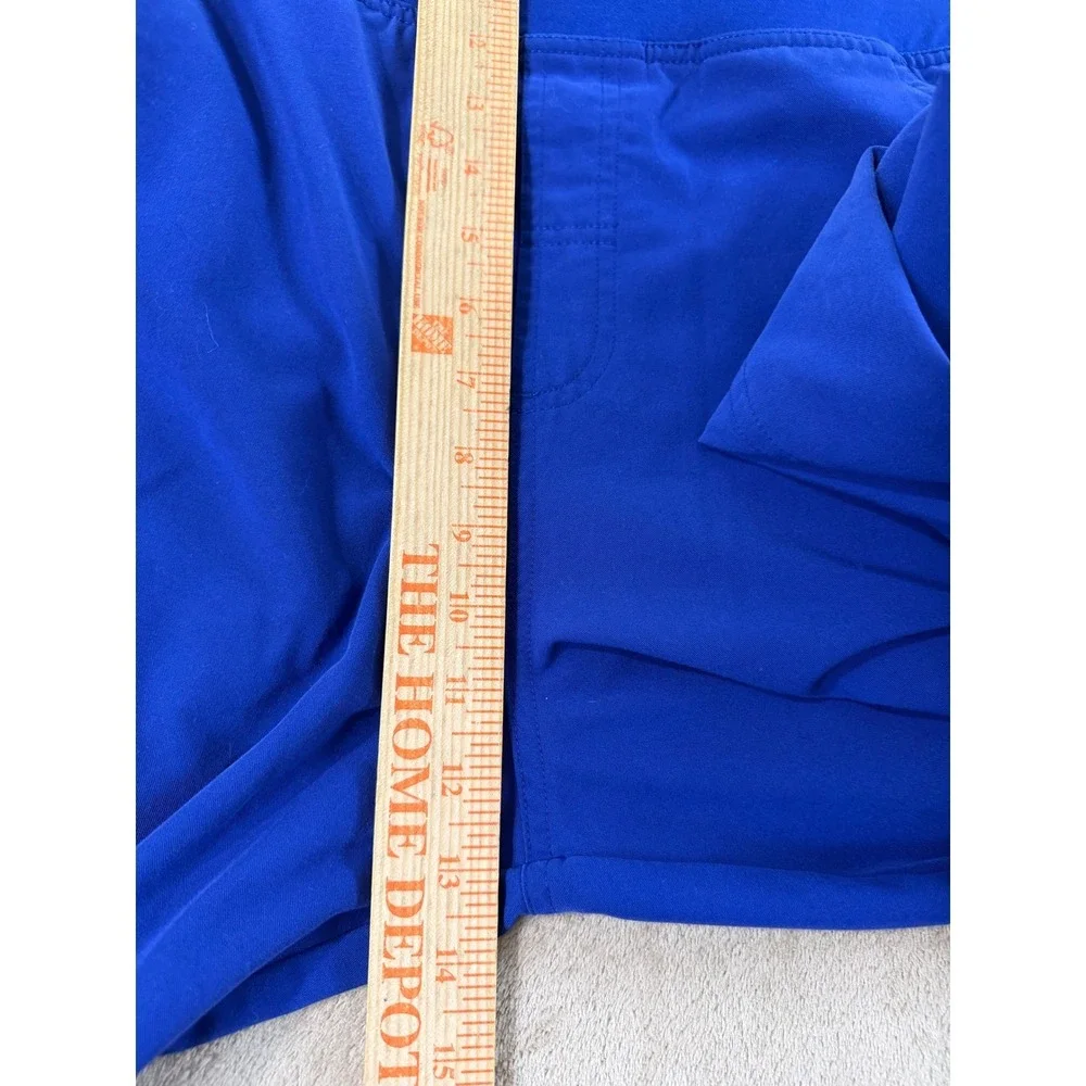 FIGS Technical Collection Axim Scrub Pants Mens Size XL Royal Blue Stretch EUC